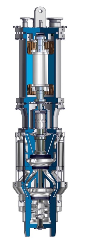 Whole official RCN magnetic cryogenic pump cutaway