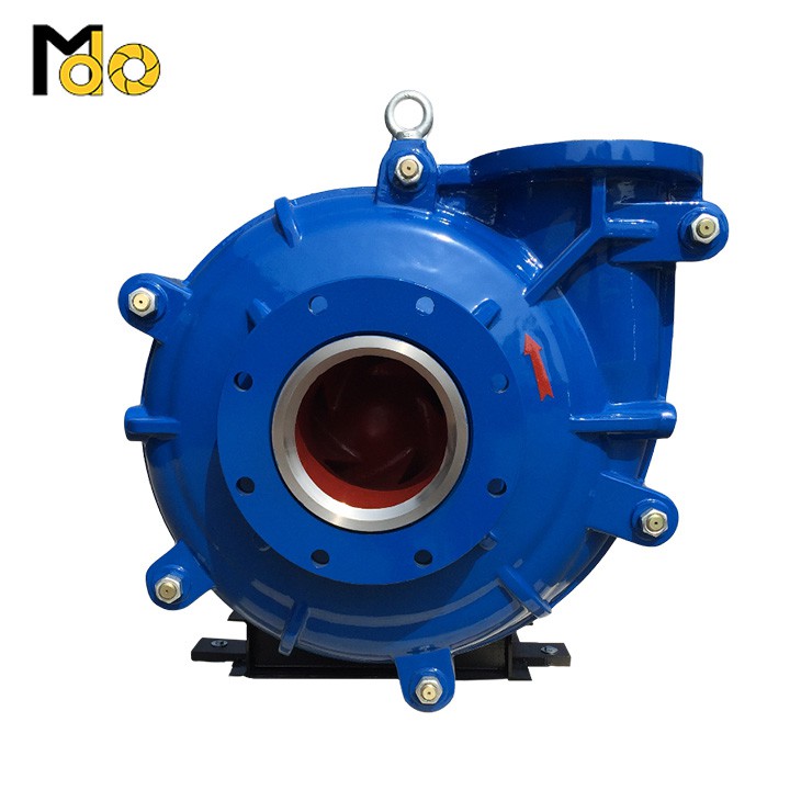 Complete blue horizontal slurry pump pictured on Modo’s official product page